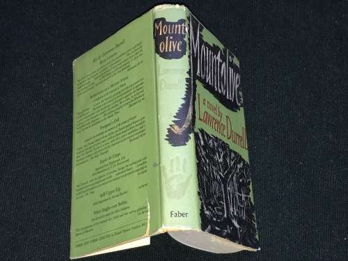 MOUNT OLIVE A NOVEL BY LAWRENCE DURRELL