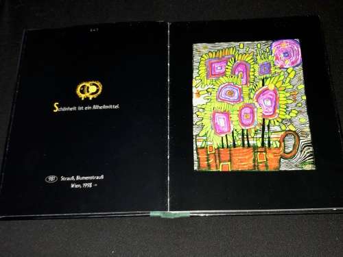 HUNDERTWASSER WAS BRAUCHT DER MENSCH UM GLUCKLICH ZU SEIN? 1998