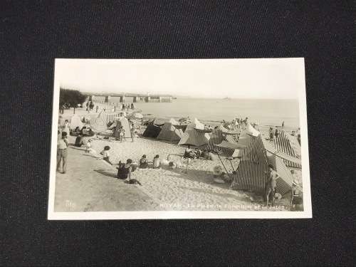 VINTAGE POSTCARD ROYAN BEACHFRONT FRANCE