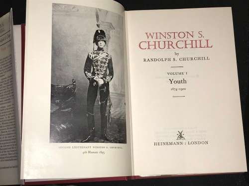 WINSTON S. CHURCHILL YOUTH 1874 - 1900 BY RANDOLPH S. CHURCHILL