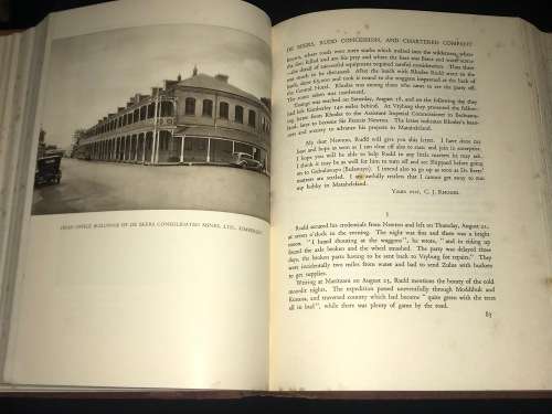 THE STORY OF DE BEERS BY HEDLEY A. CHILVERS - KB QUINAN'S PERSONAL COPY