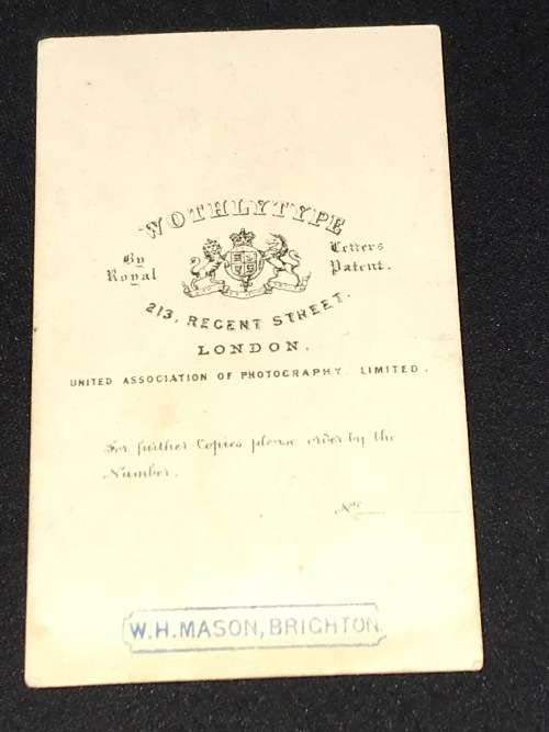 1860's ORIGINAL CARTE DE VISTE PHOTOGRAPH OF H.R.H. PRINCESS OF WALES
