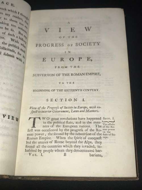 THE HISTORY OF THE REIGN OF THE EMPEROR CHARLES V IN 3 VOLUMES BY WILLIAM ROBERTSON DUBLIN 1769