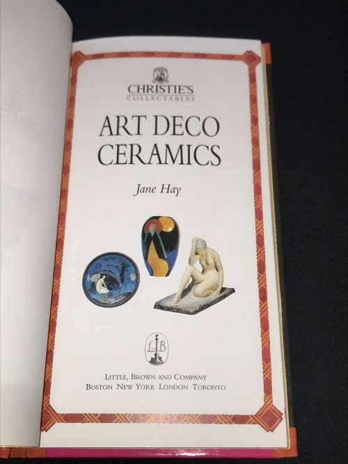 CHRISTIES COLLECTABLES ART DECO CERAMICS THE CONNOISSEUR`S GUIDE