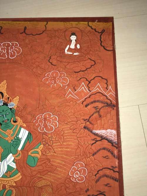 ORIGINAL VINTAGE THANGKA