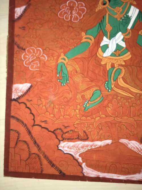ORIGINAL VINTAGE THANGKA