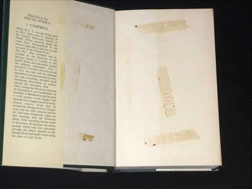 TRAVELS IN SOUTH AFRICA BY JOHN CAMPBELL LIMITED EDITION