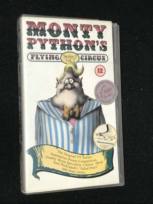MONTY PYTHON'S FLYING CIRCUS VHS CASSETTE