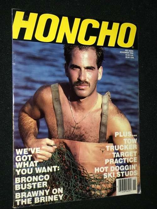 HONCHO VINTAGE ADULT GAY MAGAZINE NOVEMBER 1986