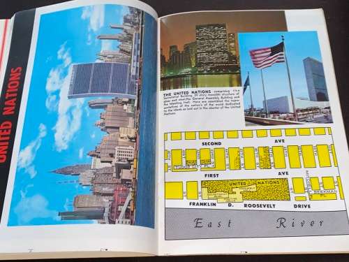 VINTAGE NESTER`S NEW YORK IN COLOUR PICTURES IN DESIGN MAPS