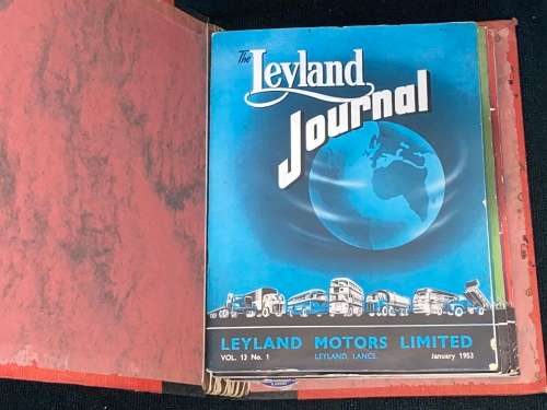 THE LEYLAND JOURNAL 1952 -1953 ALL 7 ISSUES TRUCKS & BUSSES