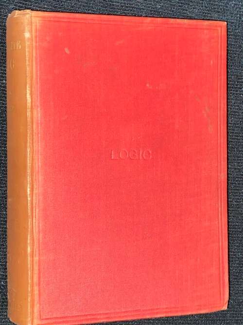 AN INTERMEDIATE LOGIC BY JAMES WELTON AND A.J. MONAHAM 1916