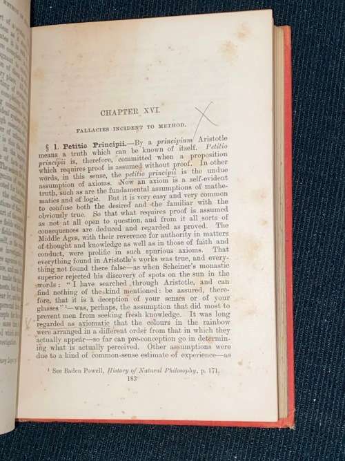 AN INTERMEDIATE LOGIC BY JAMES WELTON AND A.J. MONAHAM 1916