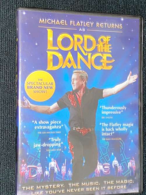 MICHAEL FLATLEY RETURNS AS LORD OF THE DANCE DVD