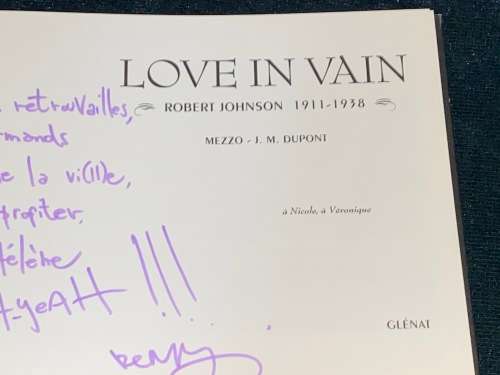 LOVE IN VAIN ROBERT JOHNSON 1911-1938 MEZZO J.M. DUPONT