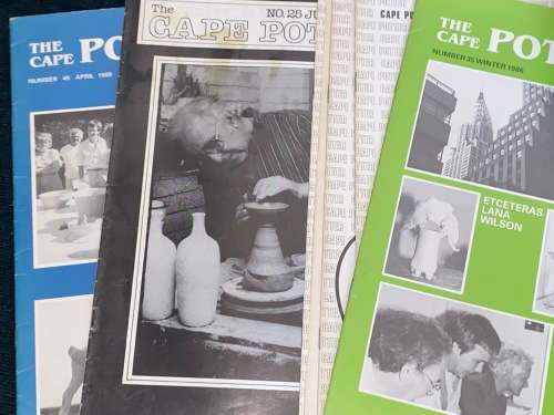 CAPE POTTERY X 11 ISSUES FROM 1980`S