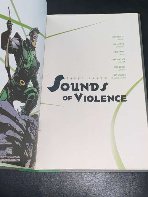 GREEN ARROW SOUNDS OF VIOLENCE BY DC COMICS