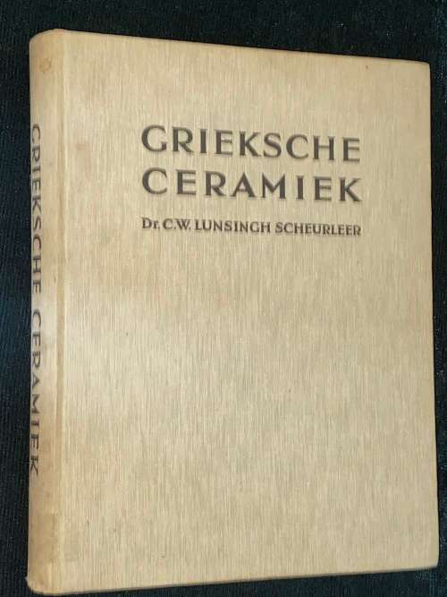 GRIEKSCHE CERAMIEK DR. C.W. LUNSINGH SCHEURLEER