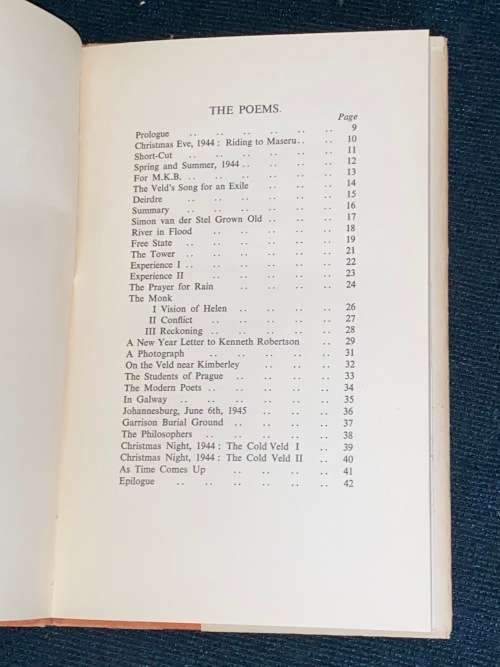THE COLD VELD BY F.D. SINCLAIR