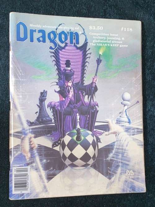 DRAGON MONTHLY ADVENTURE ROLE-PLAYING AID #118