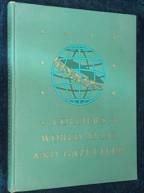 COLLIERS WORLD ATLAS AND GAZETTEER 1942