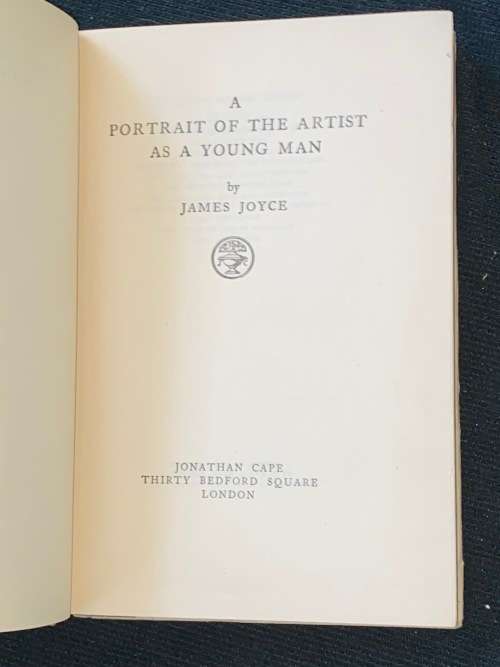 A PORTRAIT OF THE ARTIST AS A YOUNG MAN BY JAMES JOYCE