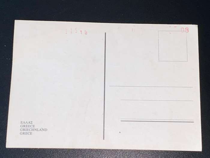 VINTAGE ANCIENT GREECE POSTCARD