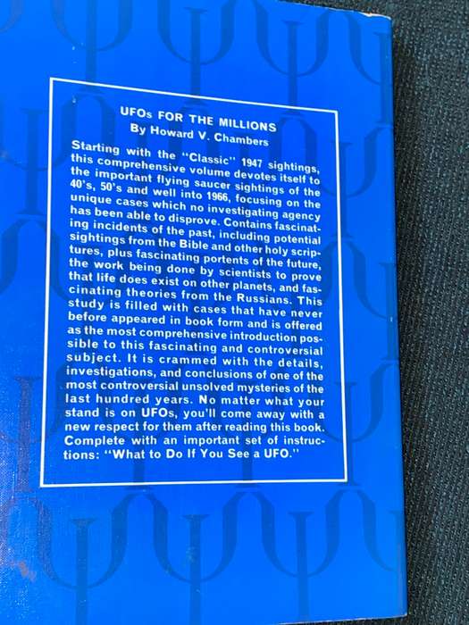 UFO FOR THE MILLIONS BY HOWARD V. CHAMBERS