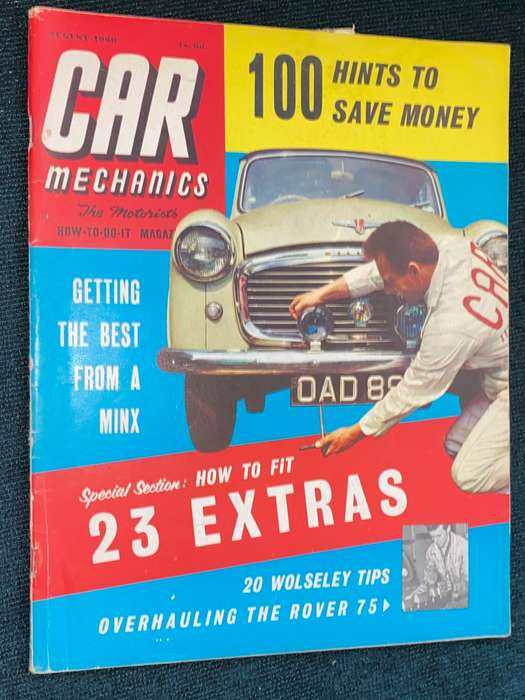 CAR MECHANICS MAGAZINE AUGUST 1960