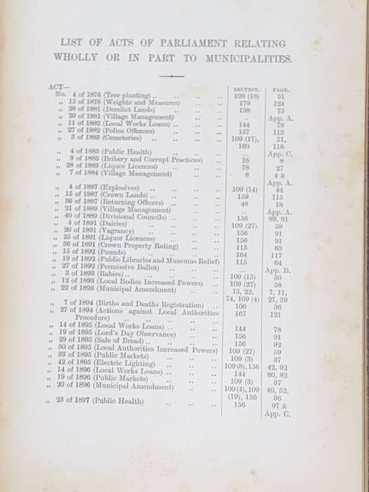 THE GENERAL MUNICIPAL LAW OF THE CAPE COLONY BY J.A. JOUBERT 1907