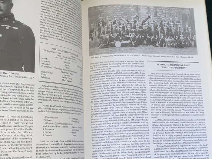 A LIFE ON THE OCEAN WAVE THE ROYAL MARINES BAND STORY BY JOHN TRENDELL