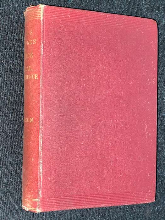 PRINCIPLES AND PRACTICE OF MEDICAL JURISPRUDENCE VOLUME 1 BY THE LATE ALFRED SWAINE TAYLOR 1894