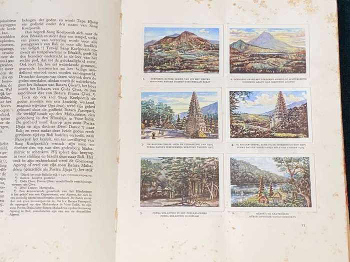 1933 COLLECTABLE DROSTE`S CACAO EN CHOCOLADEFABRIEKEN BALI CARD BOOK
