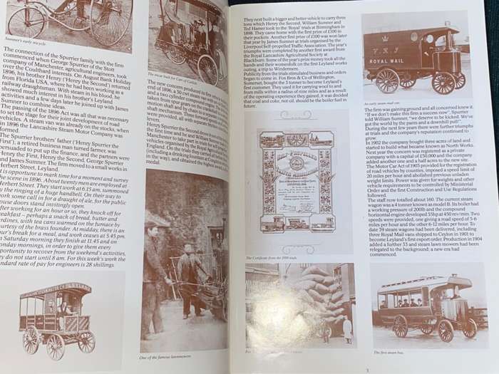 LEYLAND MOTORS LTD OFFICIAL HISTORY 1896-1986