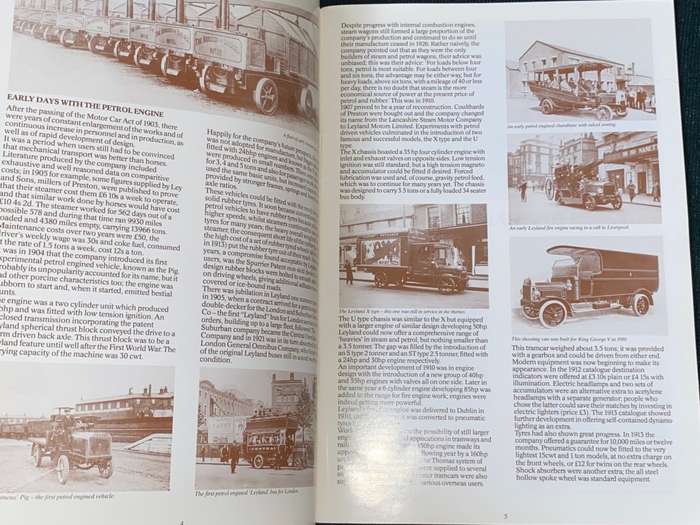 LEYLAND MOTORS LTD OFFICIAL HISTORY 1896-1986
