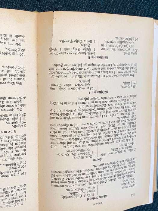 KOCHBUCH VON M. UND E. DOENNIG