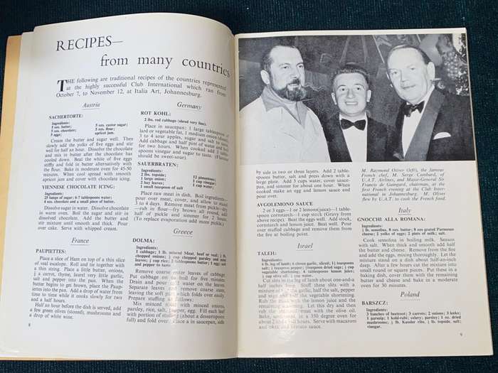 THE SOUTH AFRICAN GOURMET  QUARTERLY JAN-MARCH 1958