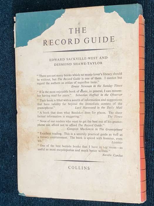 THE RECORD YEAR 2 A GUIDE TO THE YEAR`S GRAMOPHONE RECORDS