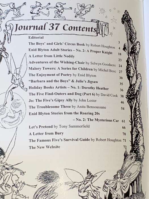 THE ENID BLYTON SOCIETY JOURNAL #37 WINTER 2008