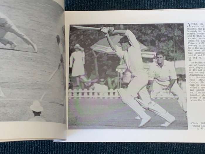 CHAMPAGNE CRICKET THE AUSTRALIAN TOUR OF 1966/1967 PHOTOGRAPHS PUBLISHED IN THE STAR