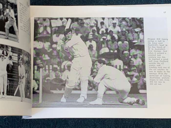 CHAMPAGNE CRICKET THE AUSTRALIAN TOUR OF 1966/1967 PHOTOGRAPHS PUBLISHED IN THE STAR