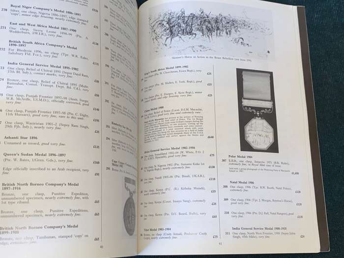 SPINK MEDAL CIRCULAR NUMBER 9 APRIL 1998
