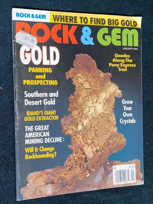 ROCK & GEM MAGAZINE JANUARY 1995