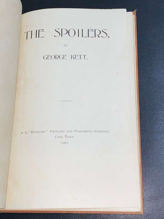 THE SPOILERS BY GEORGE KETT 1901
