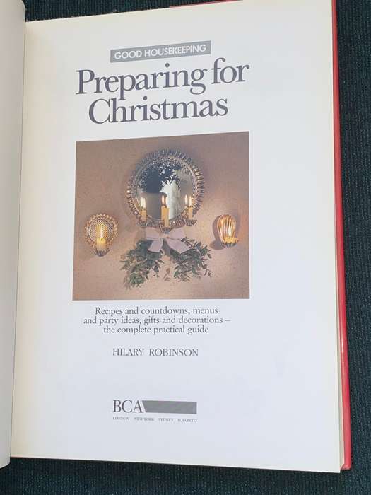 GOOD HOUSEKEEPING PREPARING FOR CHRISTMAS