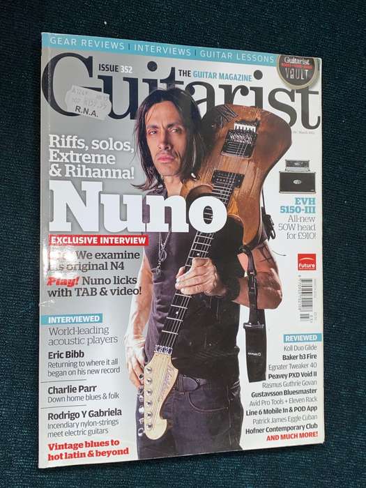GUITARIST MAGAZINE ISSUE 352