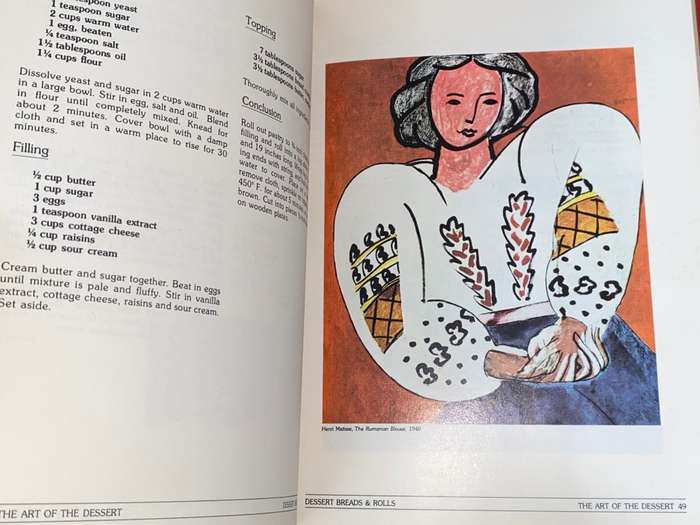 THE ART OF DESSERT BY SANDY LESBERG