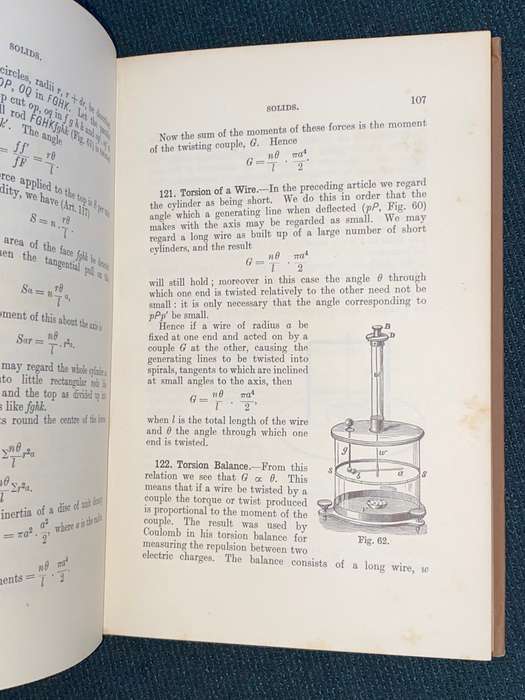THE TUTORIAL PHYSICS PROPERTIES OF MATTER BY C.J.L. WAGSTAFF  1925