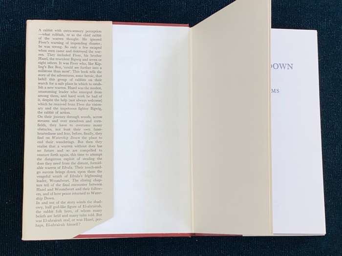 WATERSHIP DOWN BY RICHARD ADAMS 1973