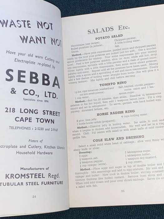 U.J.W. UNION COOK BOOK